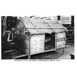 Armidale Folk Museum, Shepherd's Watch-box, c. 1970