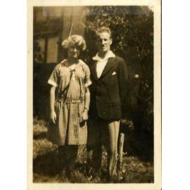 Unidentified Woman and Charles Kingsford Smith