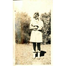 Kingsford Smith Album, unidentified woman