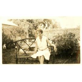 Kingsford Smith Album, Woman in a Garden