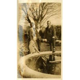 Kingsford Smith Album, Group in a Garden