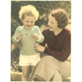 Mary Kingsford Smith & Charles Junior