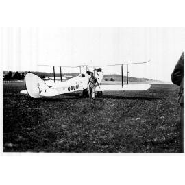 Aeroplane Appeal for War Loans from Captain Holden's Plane, West Maitland