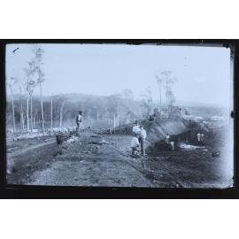 Railway construction, Lismore - Mullumbimby line