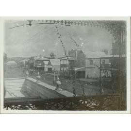 Lismore from balcony of Simpson’s store