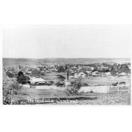 Armidale Central South from Taylor St, 1920