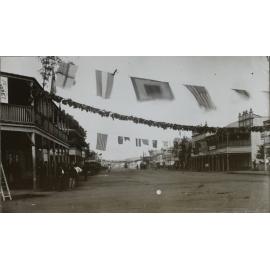 Molesworth Street, March 1891, Railway celebration, Lismore