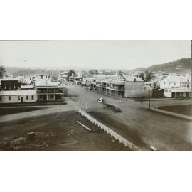 Lismore: Molesworth Street, looking north from fire tower