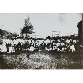 Tennis club meeting, Stocks Park Lismore