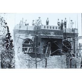 Bank of New South Wales under construction, Lismore