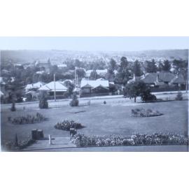 View of Armidale form the Armidale Teachers' College steps, c. 1939
