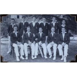 NEUC Cricket team in uniform