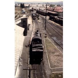 Railway Station view from top of coal loader, 1965
