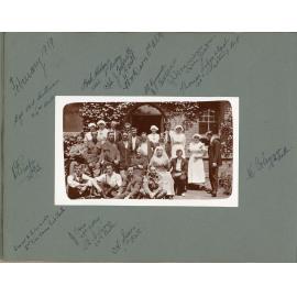 Nurses and Soldiers, February 1919