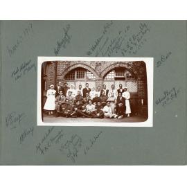 Nurses and Soldiers, March 1919
