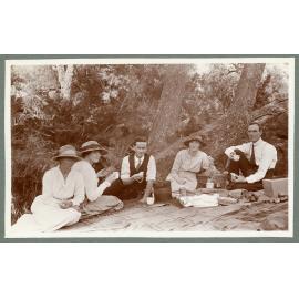 Picnic at Gara, March 1919