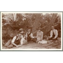 Picnic at Gara, March 1919