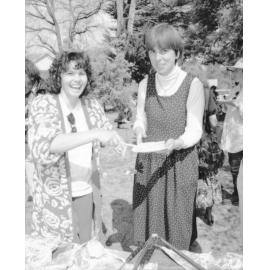 BBQ at Oorala opening, 1986