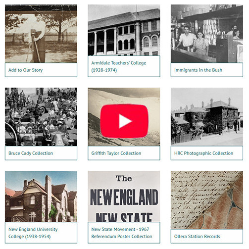 UNE Collections Gateway