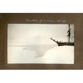Terra Nova off Cape Evans, January 1911