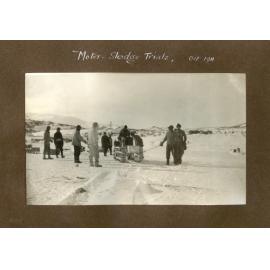 Motor Sledge Trials, October 1911