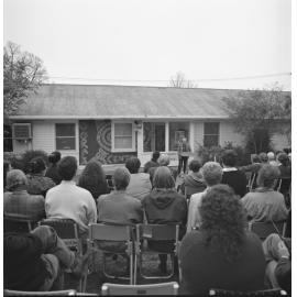 Professor C. Hawkins, speaking at the opening of the Oorala Centre, 1992