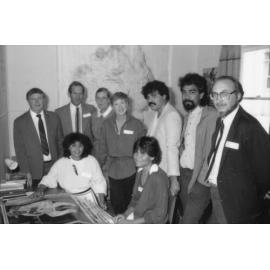Opening of the Aboriginal Resource Centre UNE, 1986