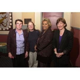 Julie Roberts, Jackie Huggins, Barbara Rugendyke at the Frank Archibald Lecture,  2001
