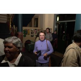 Sally Burrows at the Frank Archibald Lecture, October 2001