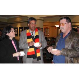 Cynthia and Tom Briggs with Associate Professor Herman Beyersdorf, NAIDOC 2003