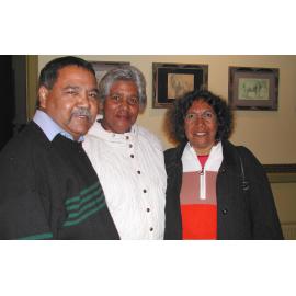 Colin Ahoy, Grace Munro and Oorala Centre Director Diane Golden, NAIDOC 2003