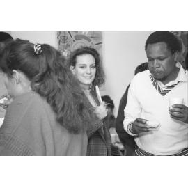 Afternoon tea at the Oorala Centre for the Year of Indigenous People, 1993