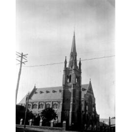 St. Mary's Cathedral, view from the corner, c. 1915