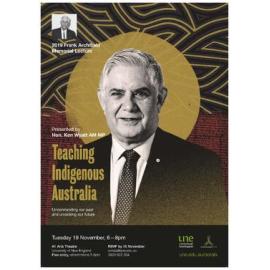 Teaching Indigenous Australia - 2019 Frank Archibald Memorial Lecture