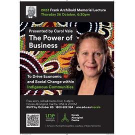The Power of Business - 2023 Frank Archibald Memorial Lecture
