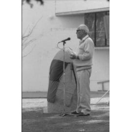 Bill Murray, speaking at the Ceremony for Aboriginal Education, 1988