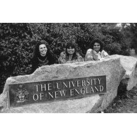 Lyn Riley, Debbie Green, Rose Lovelock, 1986