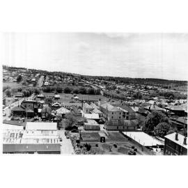 Panorama views from St Peter's Cathedral, Cinders Lane, 1945