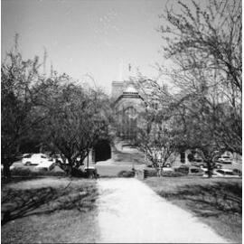 Boolominbah, UNE, Aboriginal flag raising, 1991