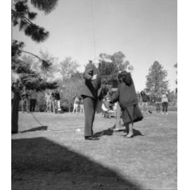 Aboriginal flag raising ceremony, UNE, 1991
