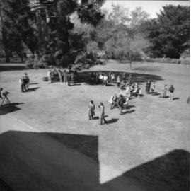 Aboriginal flag raising ceremony, UNE, 1991