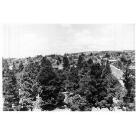 Panorama views from St Peter's Cathedral, South c. 1945