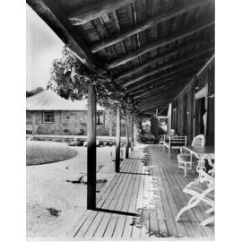 Balala homestead verandah, Bundarra