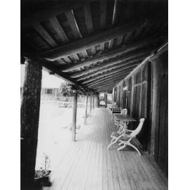 Balala homestead verandah, Bundarra