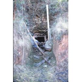 Tunnel mouth to mine at Rocky River