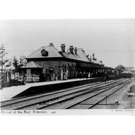 Arrival of the Mail, Armidale, c.1908