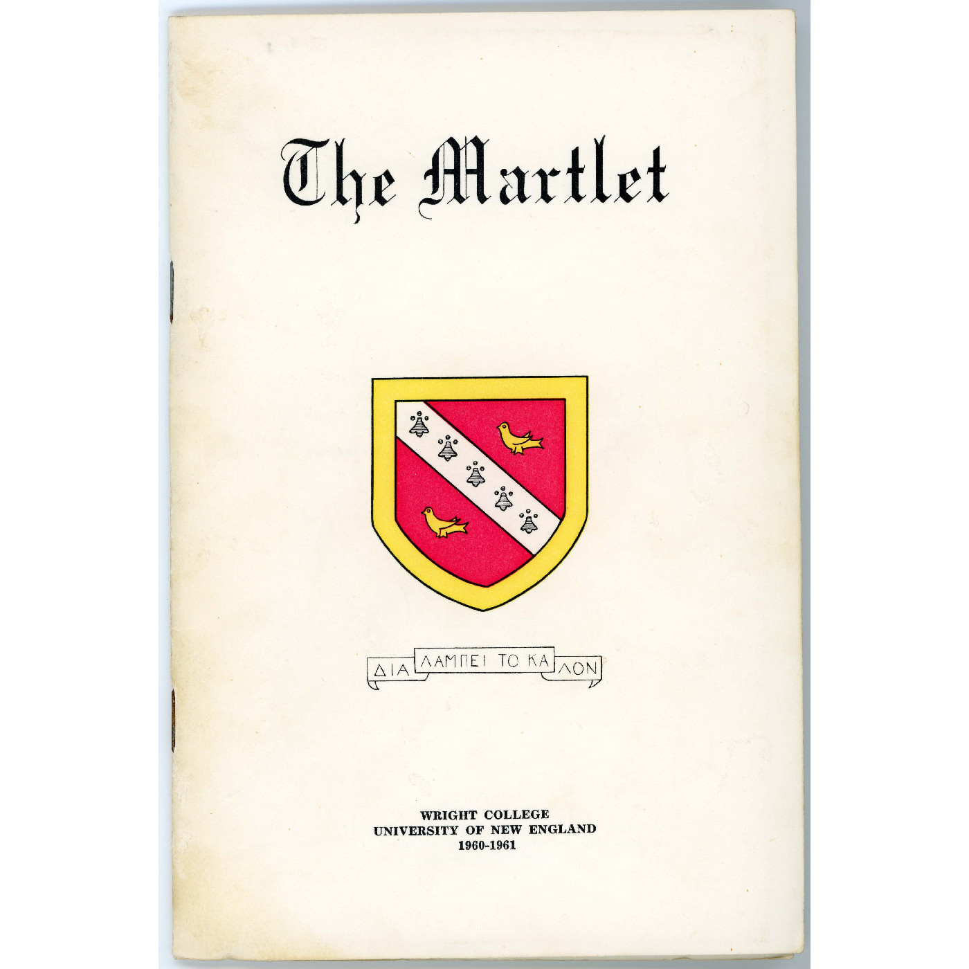 The Martlet, 1960 - 1961