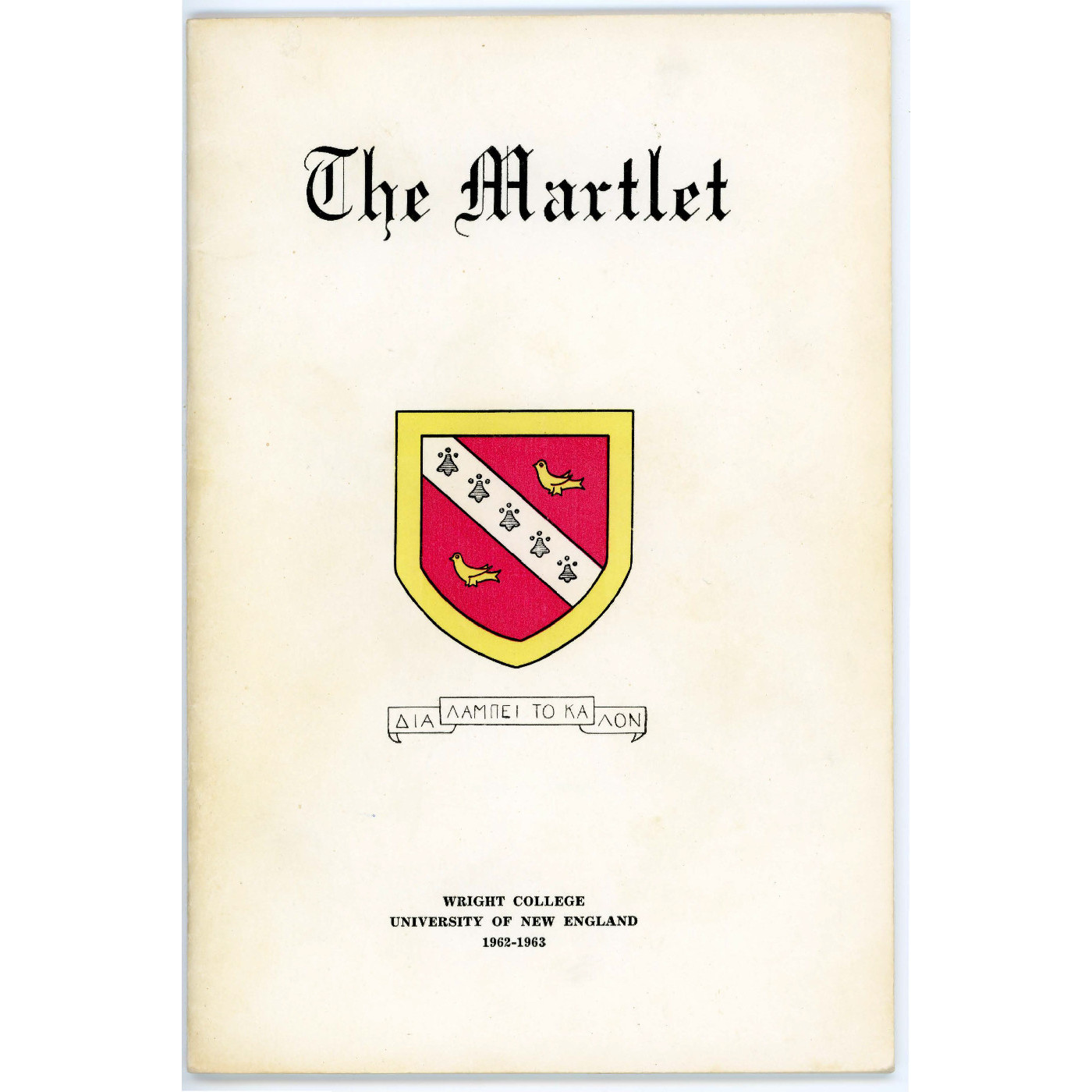 The Martlet, 1962-1963