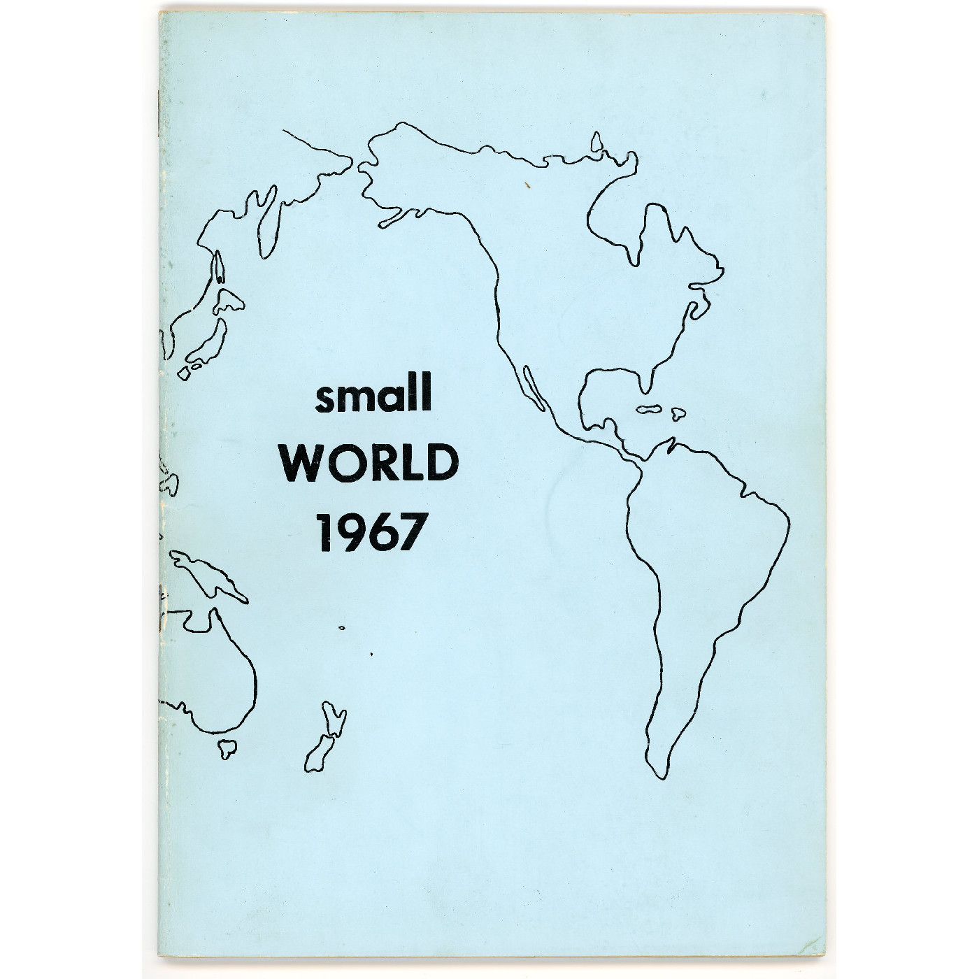 Small World 1967 : magazine of the Overseas Students' Association, University of New England