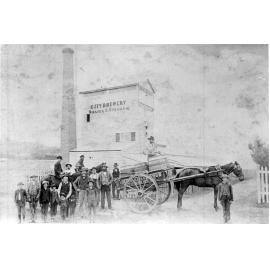 City Brewery, Hillier and Solomon, 1889